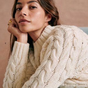 Sezane Diego jumper in Ecru